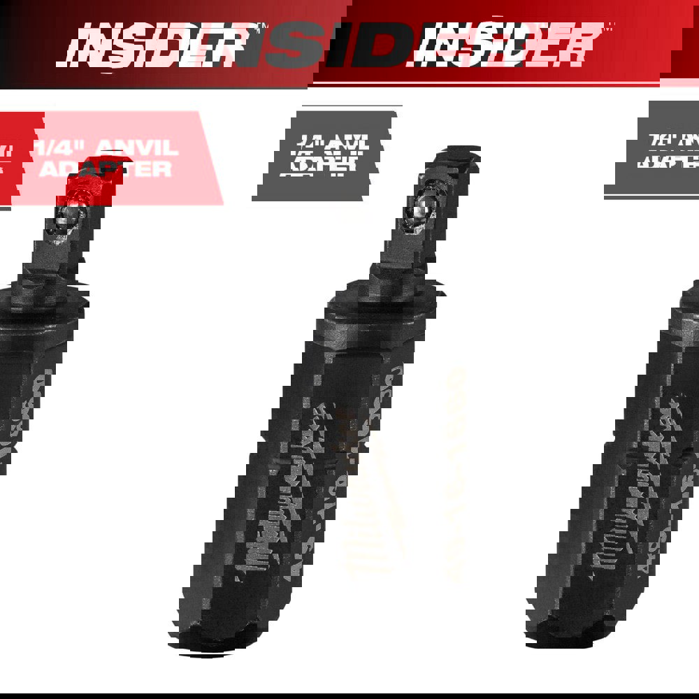 Socket Adapters & Universal Joints; Adapter Type: Adapter ; Male Size: 1/4 ; Male Drive Style: Hex ; Overall Length (Inch): 1/2 ; Finish: Oxide ; Material: Steel